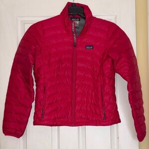 Patagonia Women's Vibrant Pink Puffer Coat